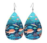 Submarine Dolphin Earrings Fashion Dangle Earrings Creative Hanging For Party Women
