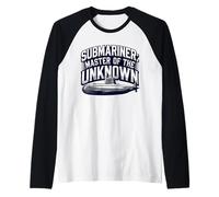 Submarine Exploration Deep-Sea Adventure Ocean Discovery Raglan Baseball Tee