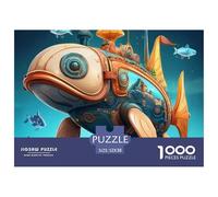 Submarine Puzzles 1000 Piece Puzzle Classic Educational Games Beautiful Decoration PuzzleChallengingSeaWorld PuzzlesColourfulFun Activity for Home100% Recvcled Cardboard52x38cm/1000pcs