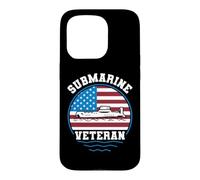 Submarine Veteran Fighting For Freedom Patriot Veterans Day Case for iPhone 15 Pro