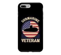 Submarine Veteran Fighting For Freedom Patriot Veterans Day Case for iPhone 7 Plus/8 Plus