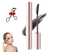 Submarinen Mascara Waterproof, Submarinen Mascara Volume, Briskrythmn Tubing Mascaras Black & Brown for Lash Makeup, Natural Defining Curling Eyelashes, Clump-Free Smudge-Proof Formula (Black)