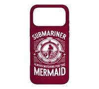 Submariner Always Watching For The Mermaid Quote Submarine Case for iPhone 17 Pro Max