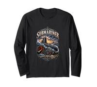 Submariner Definition Pigboat Submersible Nuclear Uboat Long Sleeve T-Shirt