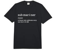 Submariner Definition Submersible Nuclear-Powered Submarine Comfort Colors Adult Heavyweight T-Shirt