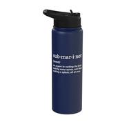 Submariner Definition Submersible Nuclear-Powered Submarine Stainless Steel Insulated Water Bottle