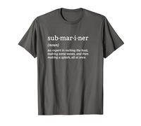 Submariner Definition Submersible Nuclear-Powered Submarine T-Shirt