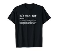 Submariner Definition Submersible Nuclear-Powered Submarine T-Shirt