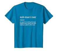Submariner Definition Submersible Nuclear-Powered Submarine T-Shirt, Youth, Sapphire Blue, 2T
