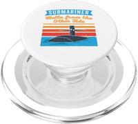 Submariner Quote Hello From The Other Tide U-Boat Submarine PopSockets PopGrip for MagSafe