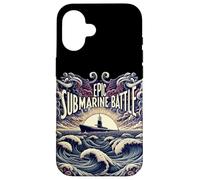 Submariner Quote Sea Warfare Epic Submarine Battle U-Boat Case for iPhone 16