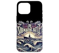 Submariner Quote Sea Warfare Epic Submarine Battle U-Boat Case for iPhone 16 Pro Max