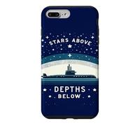 Submariner Quote Stars Above Depths Below U-Boat Submarine Case for iPhone 7 Plus/8 Plus