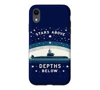 Submariner Quote Stars Above Depths Below U-Boat Submarine Case for iPhone XR