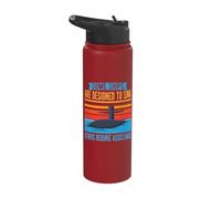 Submariner Quote Submersible Nuclear-Powered Submarine Stainless Steel Insulated Water Bottle