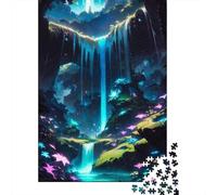 Submerged Forest Oasis 1000-Piece Jigsaw Puzzle for Adults, 38x26cm/1000pcs; for Calm Hands-on Time after Work; Smooth White Cardboard Pieces