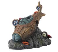 Submerged underwater aquarium decoration Aqua Della Steampunk