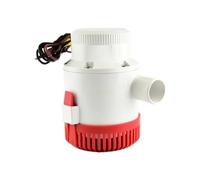 Submersible Bilge Pump, 3000 GPH Non-Automatic 12V DC Marine Water Pump, 1.5 Inch Side Discharge, for Boats, Yachts, Fishing Vessels