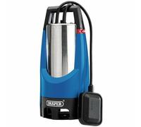 Draper 98914 Submersible Dirty Water Pump With Float Switch 280L/Min 850W each