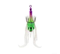 Submersible Glow Light For Squid Fishing Night Attractor Lure Compatible With Boat And Shore Jigging Rigs To Catch Cuttlefish And For Octopus Made Of Synthetic Material In Many Colors(C)