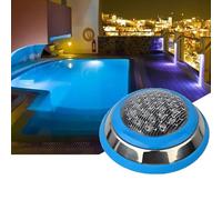 Submersible LED Fountain Lamp - Waterproof Landscape Lights, AC 12V Low Voltage Underwater Pond Spotlights, IP68 Rated for Pools