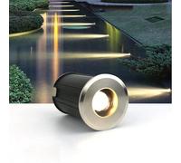 Submersible LED Fountain Light - Swimming Pool Underwater Light - IP68 Waterproof Outdoor LED Spotlights Recessed Underwater Spotlight Narrow Beam Collect Light(Yellow Light,5W(DC24V))