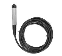 Submersible Liquid Level Transmitter, DC 12-30V, 4-20mA, Stainless Steel Probe, Water Level Gauge for Fire Tank, Removable Design