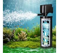 Submersible Pump Filter for Green Water and Algae Clean, Ultra-Silent Green Killing Machine with Fish Tank Deodorization