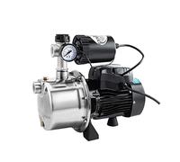Submersible Pump Ultra-Quiet Water Pump Intelligent Stainless Steel Pressure Boost Self Priming Pump Household 220V 370W Well Large Suction Flow Booster(550W)
