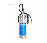 Submersible Pump Ultra-Quiet Water Pump Solar Water Pump DC 12V 24V High Pressure Power Submersible Stainless Steel Well Electric Diaphragm Garden(8L 24V)
