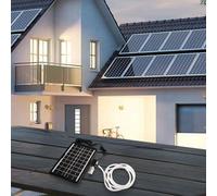 Submersible Solar Powered Water Pump 12V for Fish Pond, Oxygenator with Dual Outlets, 6W Solar Panel, 240 L/H Circulation, 1.8-2.5 m Lift, Compatible with Small to Medium Ponds