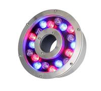 Submersible Underwater Pond Lights - LED Fountain Lamp, IP68 Waterproof Stainless Steel Spotlight, AC12V Pool Lights for Fountains and Landscape Illumination