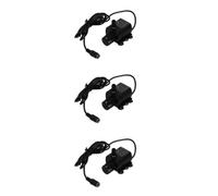 Submersible Water Pump for Aquarium 3pcs Brushless Dc 12V 300L/H | 8mm Inlet and 8.5mm Outlet, Ceramic Core, Black Body, Indoor Hydroponic Circulation