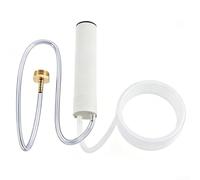 Submersible Water Pump USB Rechargeable Portable Fish Tank Drain 6m Head Silent Aquarium Cleaner with Hose for Balcony Garden White 15cm(5 Meter)