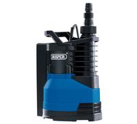Draper Submersible Water Pump SWP220IFS 750W 12960 l/h Integrated Float Switch 10m Cable 240V