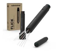 Subminimal Flick WDT Espresso Distribution Tool - Stirrer Tool for Barista-Grade Precision Brewing - Barista Tamper with Retractable Needles - Coffee and Espresso Machine Parts and Accessories