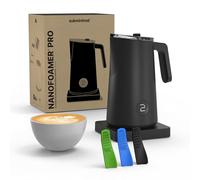 Subminimal NanoFoamer Pro Gen-2 - Revolutionary Hands Free Micro Foam Milk Maker for Café Quality Foam, Coffee Bar Accessories for Milk and Plant Milk, Perfect Coffee Gifts