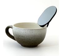 Subminimal Upshot Espresso Shot Mirror for Barista-Grade Brewing - Magnetic Base for Bottomless Portafilter Observation - Add-On Coffee & Espresso Machine Parts & Accessories - Coffee Lover Gifts