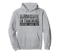 Submissive In Training BDSM Sub Dom Kinky Yes Daddy Vintage Pullover Hoodie
