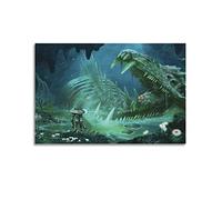 Subnautica Below Zero Titan Leviathan (2) Poster Subnautica Below Zero Titan Leviathan (2) Canvas Art Poster Picture Modern Office Family Bedroom Decorative Posters Gift Wall Decor Painting Poster 08x