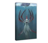 Subnautica Electronic Games Canvas Poster (16) Canvas Poster Wall Art Decor Print Picture Paintings for Living Room Bedroom Decoration Frame-style 08x12inch(20x30cm)