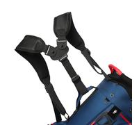 SUBORAWOS Golf Bag Straps, Replacement Double Shoulder Straps, Adjustable Softer Padding Golf Bag Straps, Durable Comfortable Golf Carry Bag Strap (Black)