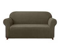 subrtex 1-Piece Stretch Sofa Cover Spandex Jacquard Fabric Slipcovers for Couch, Armchair, Machine Washable (XL Sofa, Green)