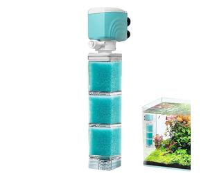Subscribed Aquarium Internal Filter Pump - Quiet Aquarium Filter for Fresh and Brackish Water | Filtration System for Blockery Bameretti Turtles Home Use & Animal Shops