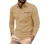 Subscriptions On My Account T Shirts for Men UK Short Sleeves Button Up Henley Tops Regular Fit Linen Letter T-Shirt Trendy Lagenlook Top Yoga Work Blouse Formal Daily Dressy Streetwear Khaki