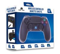 SUBSONIC Black Bluetooth Wireless Controller for PS4 with Jack Socket for Headphones and Illuminated Buttons [