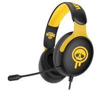 Subsonic - Brawl Stars Gaming Headset with Microphone. Officially Licensed Gaming Headset, Compatible with Consoles, PCs, Tablets, and Smartphones - Black and Yellow
