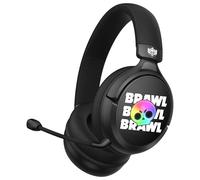 Subsonic - Brawl Stars wireless gaming headset with LED and detachable microphone. Officially licensed gaming headset, compatible with consoles, PCs, tablets and smartphones - Black