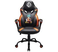Subsonic DBZ Dragon Ball Z Gaming Office Chair Black Official Licence Kids | Official Dragon Ball Z black gamer office chair - 5cm HD foam, DBZ embroidery, ergonomic & height-adjustable rocking seat