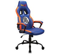Subsonic DBZ Dragon Ball Z Gaming Office Chair Blue Official Licence Adult | Official Dragon Ball Z adult & teen gamer chair - Blue edition, 5cm HD foam, ergonomic & height-adjustable rocking seat